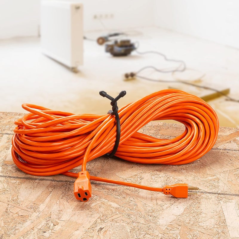 NiteIze , Inc. GT24-01-2R3 Original Gear, Reusable Rubber, 24 Inch, 2-Pack, Black, Made in the USA Twist Tie, 24"-2 Pack - Image 5